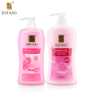 蒂花之秀玫瑰沐浴露女男士持久留香补水保湿滋润香水沐浴乳家庭装