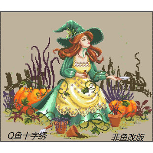 BF058 K线 非鱼改版 mh珠 现货 足量配置 Q鱼十字绣