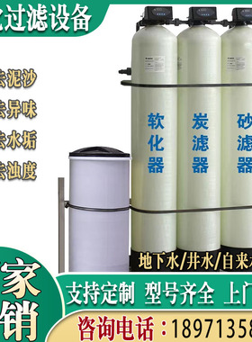 工业地下水农村井水软化过滤器