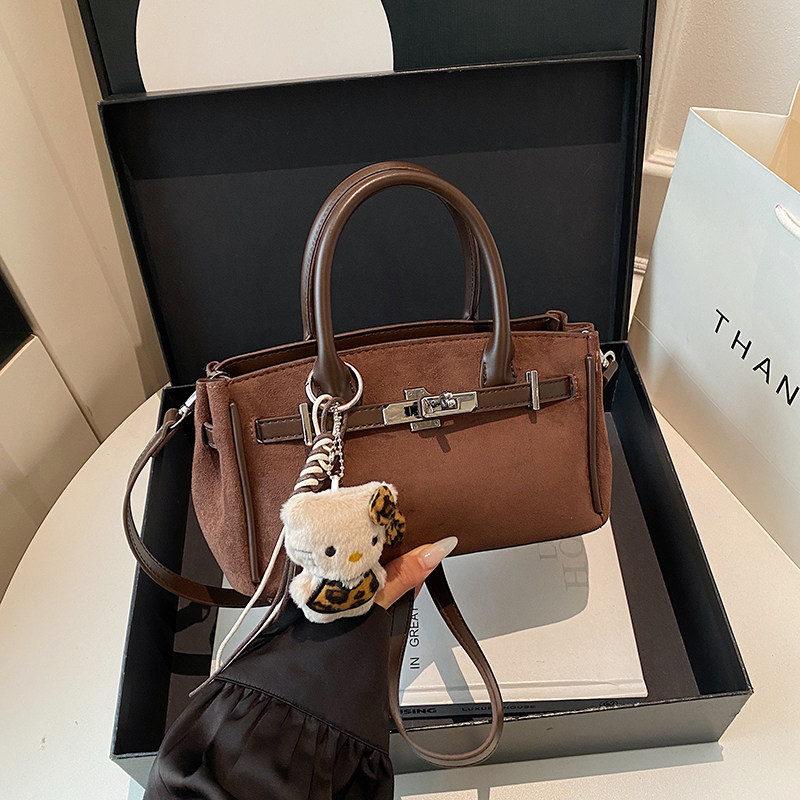 秋冬手提凯莉包包女式2025新款轻奢小众高级感休闲通勤斜挎手拎包,箱包皮具/热销女包/男包,小方包,淘宝优惠券,粉丝福利购,淘宝优惠卷