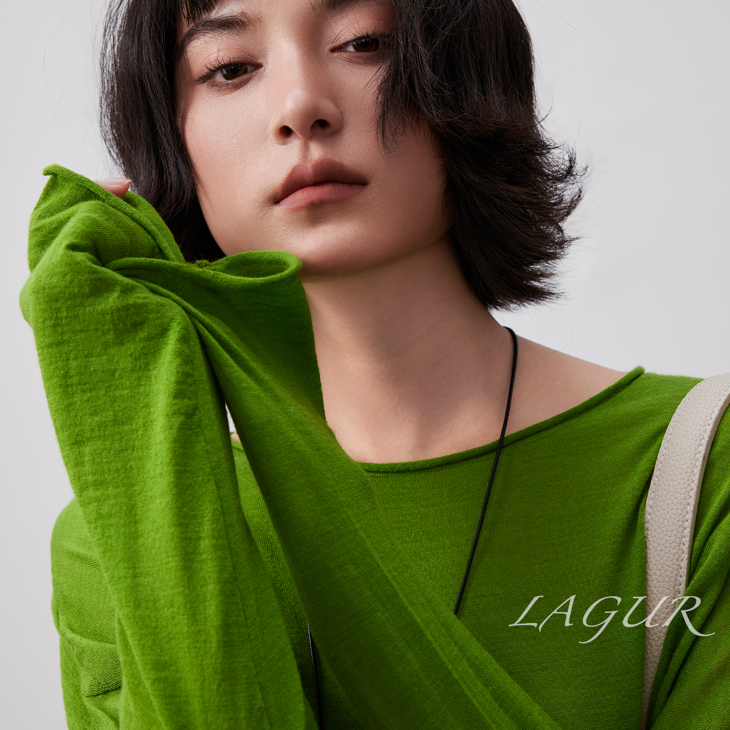 透感防晒~大地色系百搭长袖薄款圆领显瘦罩衫2025新款女夏上衣T恤