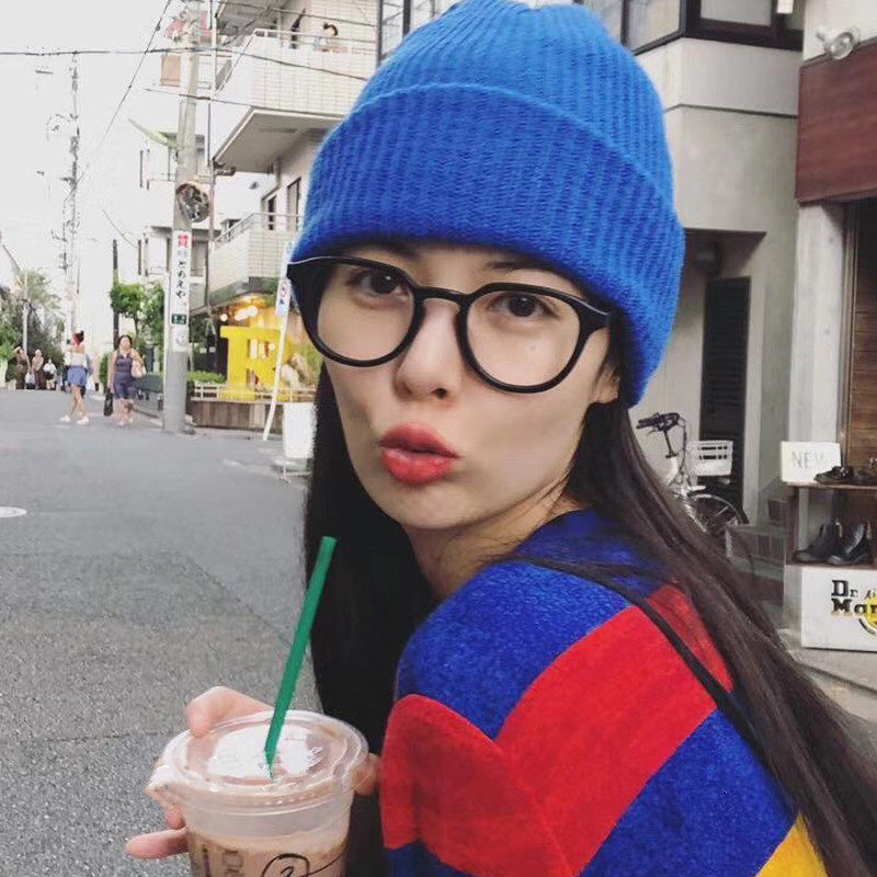 金泫雅同款黑色方形粗框眼镜女网红素颜复古ins风茶色眼镜架小脸,ZIPPO/瑞士军刀/眼镜,眼镜架,淘宝优惠券,粉丝福利购,淘宝优惠卷