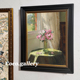 小众定制花卉静物油画客餐厅卧室书房装 法式 饰挂画 画廊美式 可可