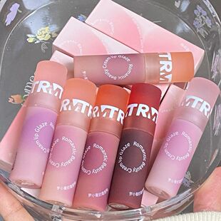 罗小曼奶霜唇釉裸色系低饱和色口红唇蜜唇彩唇泥显白学生平替正品