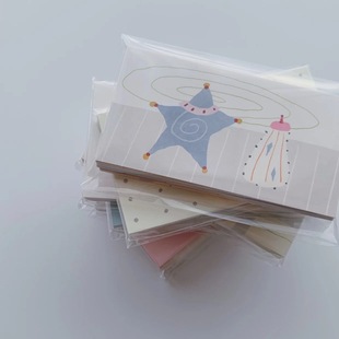 zian paper宇宙系诞生便签分装韩系盐系手帐素材装饰手绘风清新