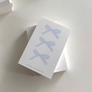 sleeepp温柔便签分装韩系盐系手帐素材装饰蝴蝶结甜点布丁ins风