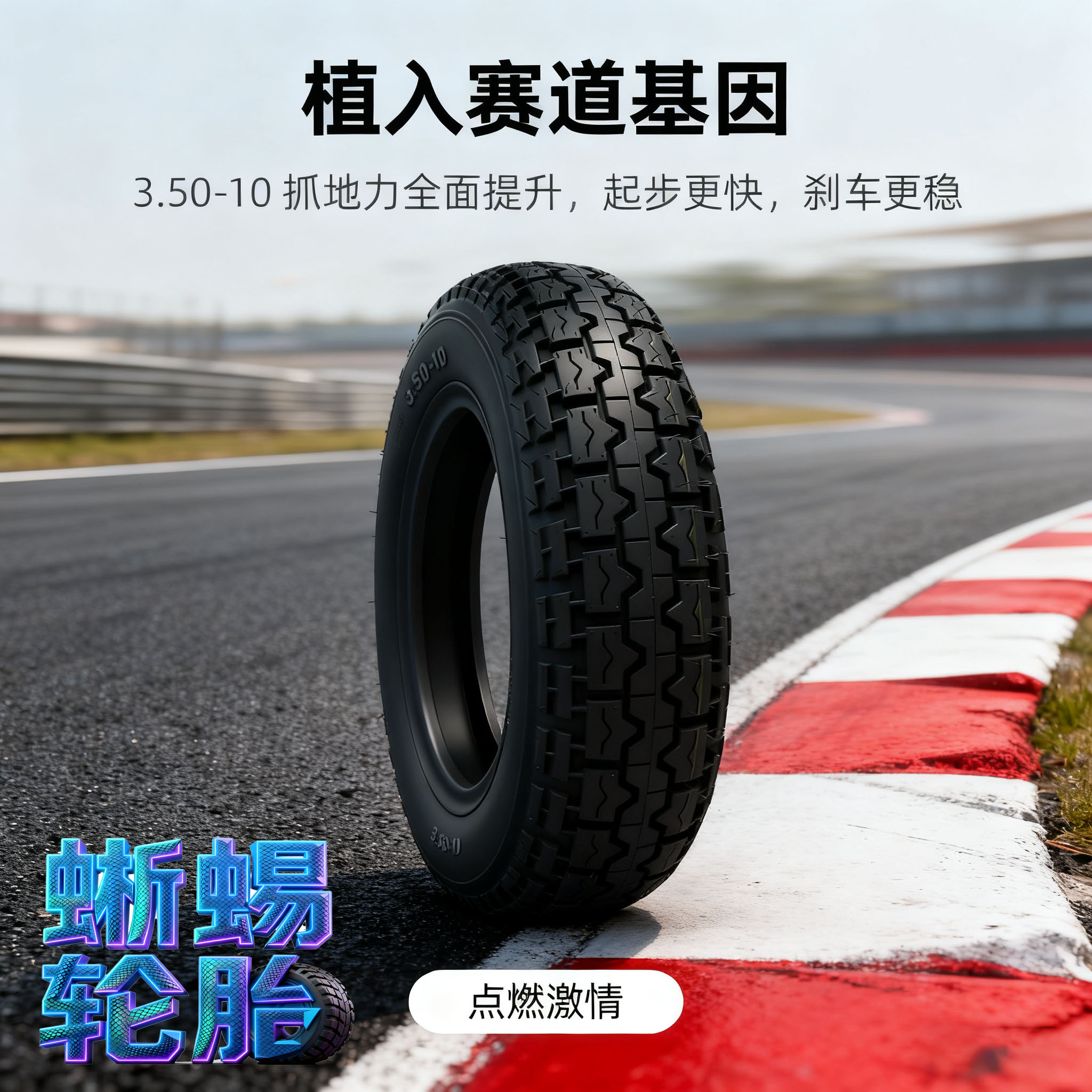 加厚真空胎电动车轮胎耐磨防滑两轮电摩14x2.50外胎