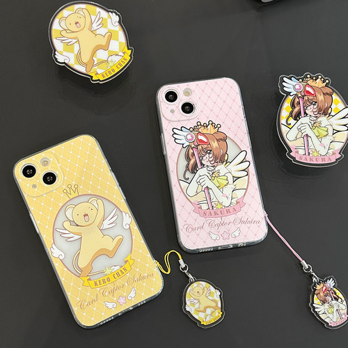 iPhone17百变小樱透明卡通手机壳