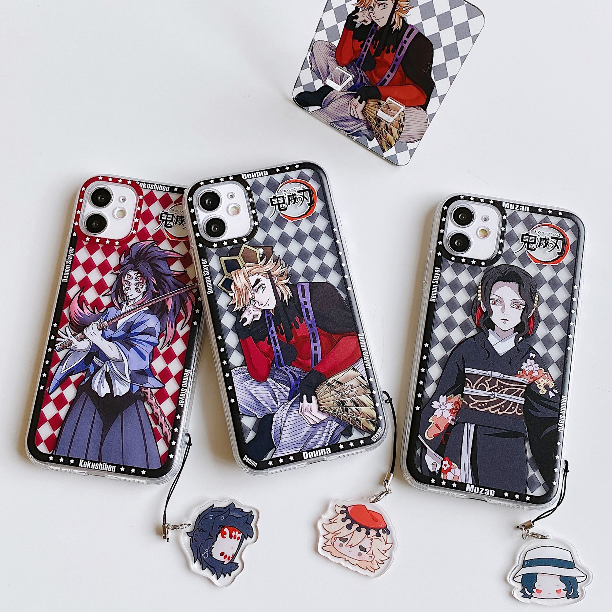 鬼灭之刃iphone16无惨手机壳全包软适用苹果15proMax童磨13保护壳12华为mate60,3C数码配件,手机保护套/壳,淘宝优惠券,粉丝福利购,淘宝优惠卷
