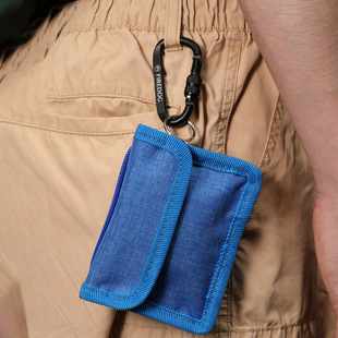 防磁收纳袋防探测器遥控钥匙信号屏蔽包防盗刷零钱卡包牛津布钥匙
