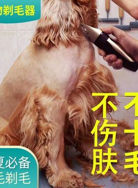 宠物电推剪狗狗专用剃毛器猫咪泰迪专业级大功率充电理发器剃须刀