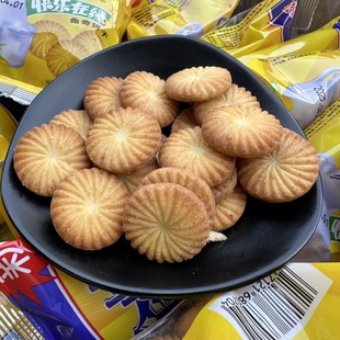 金峰快乐在线曲奇饼干休闲营养 早餐烘焙西式糕点零食小包装
