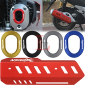 适用新大洲本田NS150XC改装 饰盖尾盖侧边防磨保护罩配件 排气管装