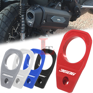 K新款 26年改装 饰板 适用升仕368G 排气管尾盖保护罩防烫壳装