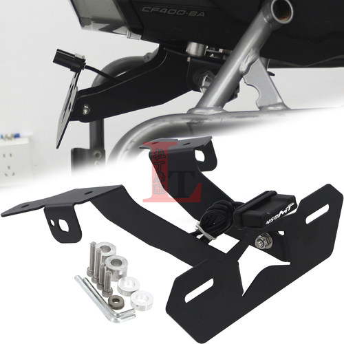 800MT-X450MT改装后牌照架