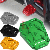 适用川崎ER6N 刹车杆加大踏板摩托车防滑加宽脚踏座配件 ER6F改装