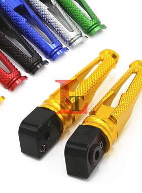 适用川崎NINJA400/500 Z400/500 ZX4R 6R 10R/RR改装后脚踏小脚踏