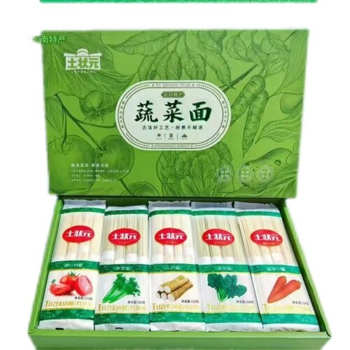 绿色食品河南特产营养面条蔬菜面