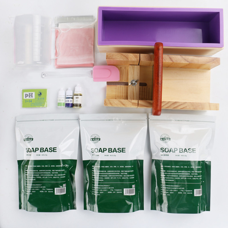 diy手工皂伴手礼皂基材料模具套餐 礼品皂精油香皂肥皂自制作工具