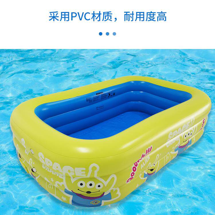 麦斯卡x迪士尼正品儿童充气游泳池家庭加厚家用大号成人戏水池