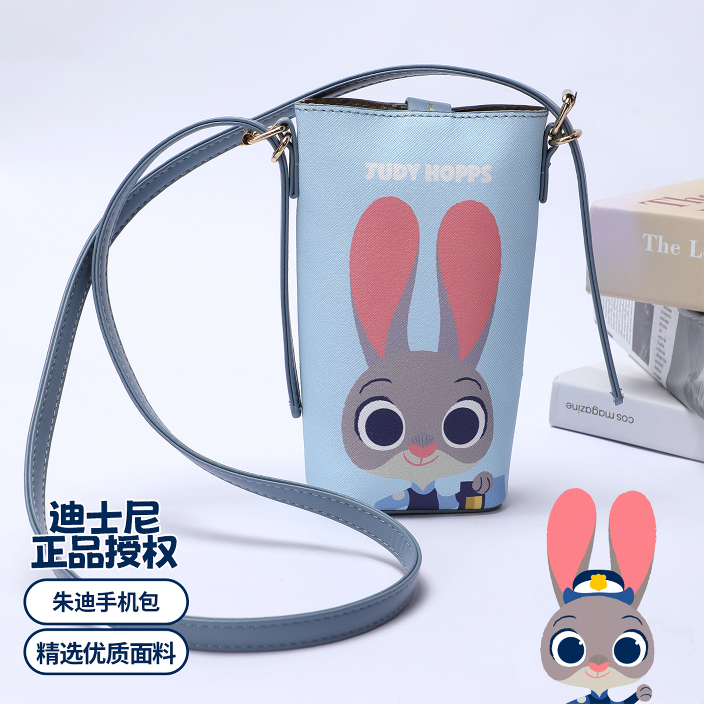 【迪士尼同款】2025新品朱迪系列超可爱迷你款时尚百搭卡通单肩包