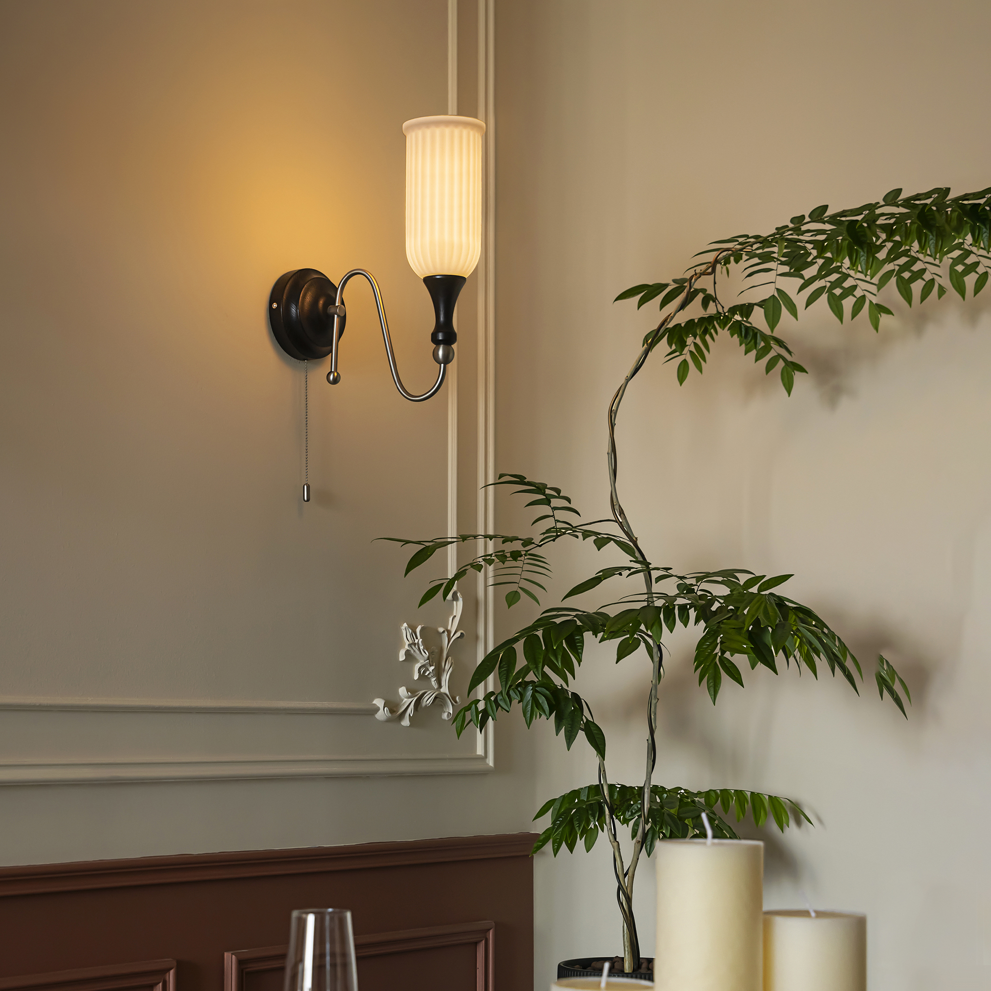 法式中古壁灯卧室床头灯