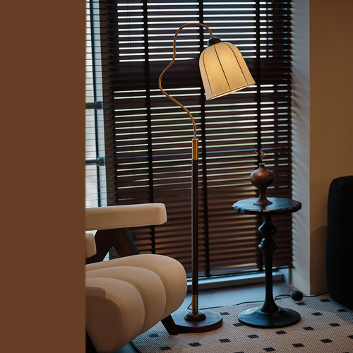 旭呈客厅复古法式落地灯