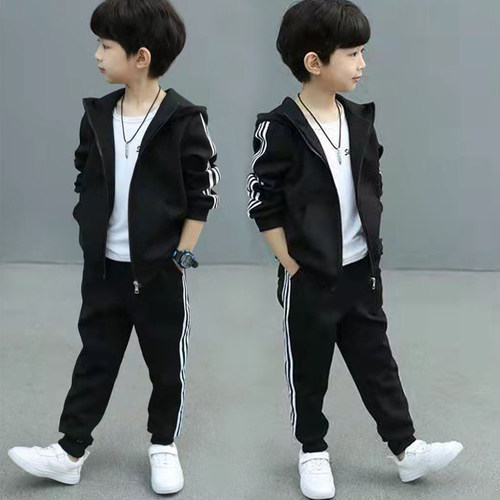 男童春夏薄款运动套装2026棒球服