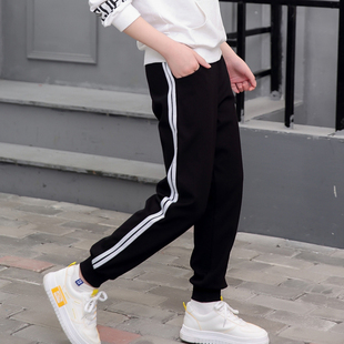 长裤 女童春款 卫裤 春秋2026新款 全棉中大童儿童休闲校服学生 运动裤