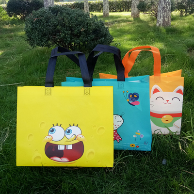 无纺布袋定做服装店帆布手提印字