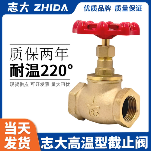 志大蒸汽截止阀高温G型大流量