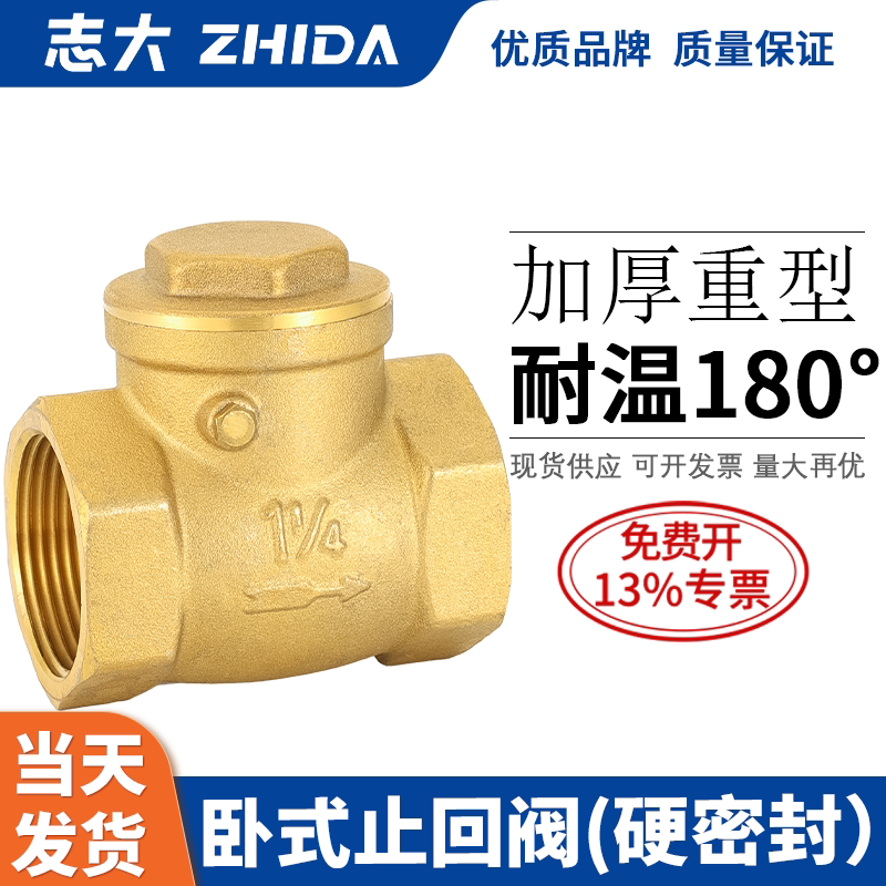 ZHDIA加厚重型卧式止回阀图片