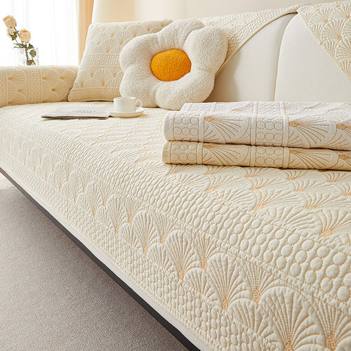 愿随你纯棉防滑北欧沙发垫