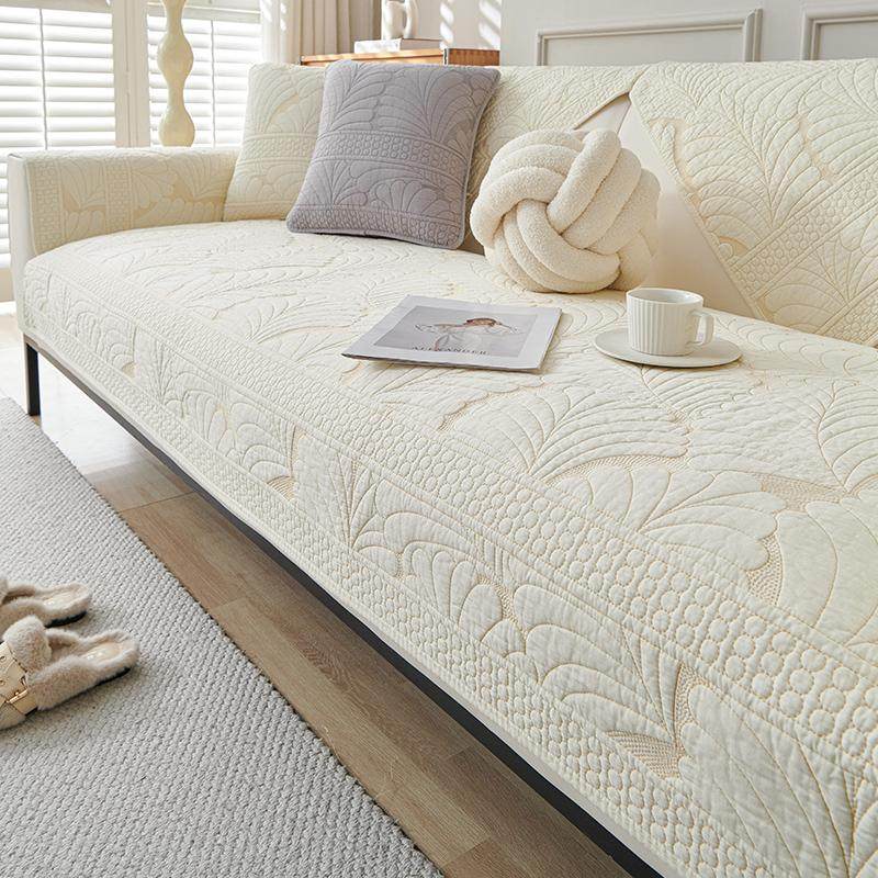 沙发垫全棉四季通用防滑纯棉布艺坐垫简约现代2025皮沙发套罩盖布