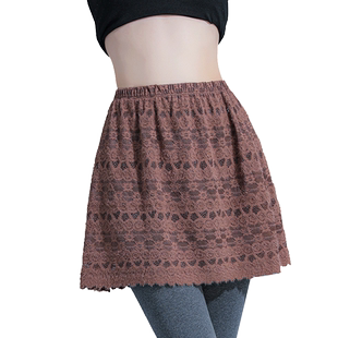 小屁帘女搭配卫衣打底神器假下摆衬衫秋冬叠穿内搭遮屁股半身短裙