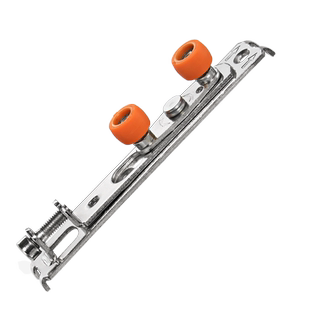 推拉门上滑轮止摆器 一字上轮阳台厨房门轨道滚轮玻璃移门防摆轮