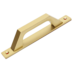 免打孔平开门把手木门移门阳台推拉门窗橱柜门玻璃门抽屉明装拉手