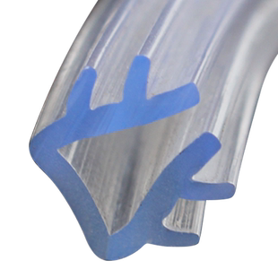 溢溢隆 4mm玻璃包边条铝合金门窗卡式皮条密封条防水条5mm包边条