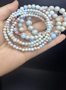 天然寿山石手链七夕礼物民族风复古潮饰品小清新手串文艺情侣手串