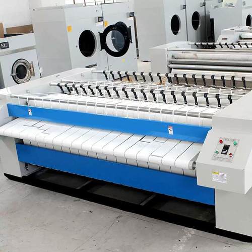 五辊熨平机用于大型水洗厂熨平烘干床单被套工业烫平机