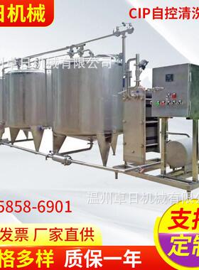 厂家供应不锈钢全自动CIP清洗设备小型移动CIP清洗机