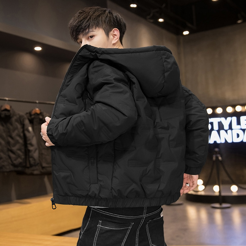 加厚冬季羽绒棉服青少年保暖棉袄