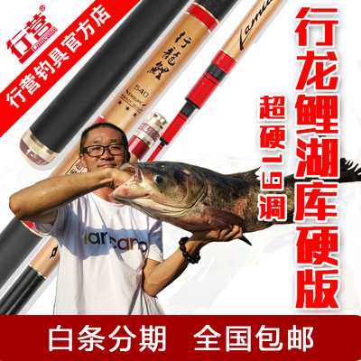 湖库碳素超硬19调台钓竿