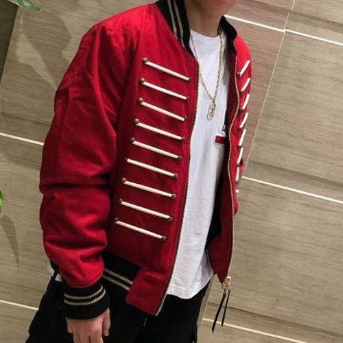 稀有AMIR宫廷外套羊呢椿球服夹克