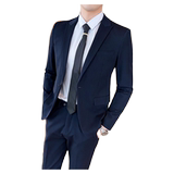 男士西服休闲潮流水汽西装新郎结婚礼服商务英伦1012-LJT803-P220，男装西服套装，星座1012