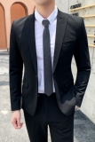 男士西装套装两件套纯色修身商务职业休闲LJT803-P220，男装西服套装，星座1012