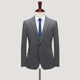 西装男套装商务休闲正装礼服西服两件套不断货1012-LJT803，男装西服套装，星座1012
