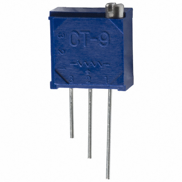CT-9EW102【TRIMMER 1K OHM 0.5W PC PIN TOP】