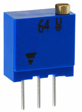 M64W502KB40【TRIMMER 5K OHM 0.5W PC PIN TOP】