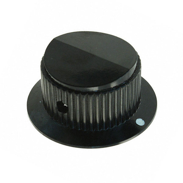 ACCRFBOUTON29JF【KNOB KNURLED W/SKIRT 0.236